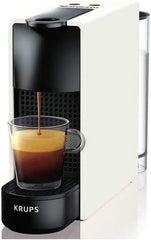 Krups Nespresso Essenza Mini Machine à expresso blanc pur capsules de café Style expresso compact expresso Barista YY2912FD
