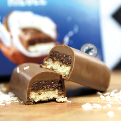 CHOCOLAT frankonia SANS SUCRE AJOUTÉ barres de chocolat et noix de coco, 100 g (3x33 g)