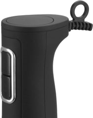 Emerio HB-111446 Stabmixer, TESTSIEGER Preis/Leistung, Gummierter Rutschfester Griff, Edelstahl, Bpa-Frei, Schwarz, 250W Bucatarie Naty Shop