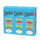 Tablettes de chocolat au lait Heidel Thank You 3x80g, 16 mini-barres de 5g par paquet, Diverses expressions de gratitude, Idée cadeau exquise