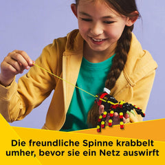 LEGO Creator 3in1 Wilde Tiere : Überraschungspinne - Spielzeug zum Bauen in a eine Skorpion Figur ord Schlange - Bauset mit 3 Modellen - Geschenk für Young and Mädchen ab 7 Jahren 31159
