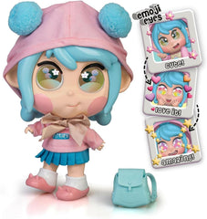 Mia mit Emoti-Augen, Mehrfarbig, Reisepuppen aus der Zeichentrickserie, mit über 10 Accessoires, Geschenk für Mädchen und Jungen à partir de 3 ans