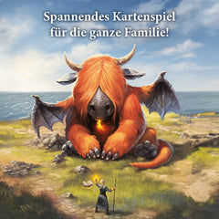 Kosmos 683757 Dragon Keeper Grand jeu de cartes pour toute la famille 8+ 123 belles cartes dragon grand format par Michael Menzel Jeu de société Cadeau