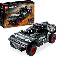 LEGO 42160 Technic Audi RS Q e-tron, véhicule de rallye automobile télécommandé, véhicule de rallye de rallye Dakar, pilote d'application RC avec Control+, conçu pour les jeunes, les filles et les fans à partir de 10 ans pour la construction
