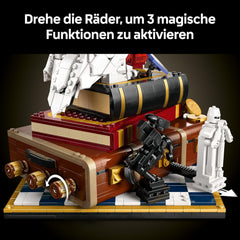 LEGO Harry Potter Stein der Weisen - Sammlredition - DIY Deko - Modellbau mit Miniatur Filmszenen - Hedwig Eulenfigur, 3 Minifiguren - Geschenk zum Vatertag - 76466