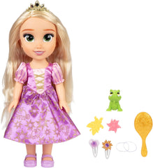 Poupée chantante Disney Princess Raiponce de 35 cm, chante « I See The Light », comprend des accessoires pour plus de plaisir, parfaite pour les filles de 3 ans et plus, violet