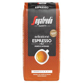 Segafredo Zanetti Selezione Espresso - Grains entiers (paquet de 1 kg) - Convient à toutes les spécialités de café italiennes - Torréfaction moyenne à foncée, saveur forte et intense