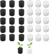 50 pièces 32*30mm éponges hydroponiques propagation de la laine de roche système hydroponique bloc d'éponge de propagation éponges de semis système hydroponique de serre pour la culture de semis de légumes et de fleurs
