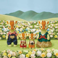 Sylvanian Families 5639 Famille Girafe - Figurines pour Maison de Poupées