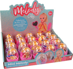 - 20er Pack Eier mit Mini-Puppe - Fashion - Mannequin Puppe - 010982PA - Mehrfarbig - Kunststoff - Figur - Puppe - Kinderspielzeug - Geburtstag - Zubehör - Ab 3 Jahren