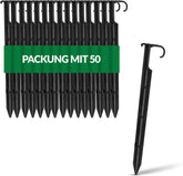 Ancoră de furtun de grădină GARDENIX AquaPIN, 50 de piese, țăruș de pământ, ancoră de fixare pentru furtun de picurare, furtun de irigare, furcă de conectare