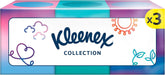 Cutii de șervețele cosmetice Kleenex, Pentru uz zilnic, 3 straturi, Cub de colecție, 12 X 48 șervețele