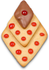 Set de 3 emporte-pièces Städter en forme de diamant en acier inoxydable, dimensions : 3/5/7 cm