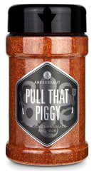 Ankerkraut Pull that Piggy, Effiloché de Porc BBQ-Rub, Gewürzmischung zum Grillen, 220g dans le Streuer