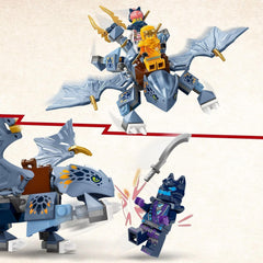 LEGO NINJAGO Riyu le bébé dragon jouet dragon avec 3 mini figurines jouet ninja à construire pour garçons et filles de 6 ans cadeau plein d'action pour les enfants 71810 ensembles de construction Besuche den LEGO-Store