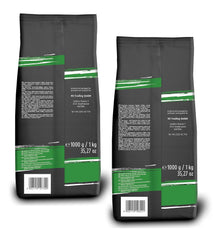 Paquet de café biologique Der-Franz : 1x crème biologique, 1x expresso biologique, grains entiers, 2 x 1000 g