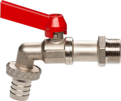 Robinet à boisseau sphérique Gardena : robinet intérieur et extérieur, filetage 33,3 mm (G 1 pouce), pour tuyaux de 19 mm (3/4 pouce) (7333-20)