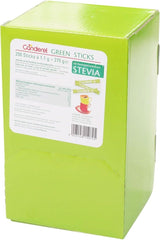 Hellma Canderel Green Stevia Sticks, 250 sachets de stevia, sachet de 1,1 gramme Édulcorants Naty Shop