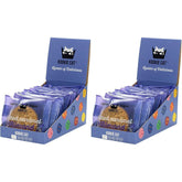 Biscuits végétaliens aux amandes et au caramel salé – Emballés individuellement, sans gluten, sans soja, avoine biologique aux amandes – 12 x 50 g Multipack (lot de 2)