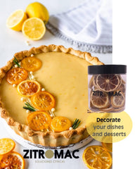 45 g de tranches de citron séchées, tranches de fruits secs pour cocktails, citron séché pour décoration de Noël, vin chaud, thé, pâtisserie | Citrons séchés 100 % naturels Produits déshydratés Naty Shop