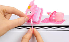 Miniverse MGA Make It Mini Hello Kitty and Friends Série 3 – Mini objets de collection, Sanrio, répliques rétro, papeterie, travaux manuels, bricolage, pour collectionneurs et enfants à partir de 8 ans