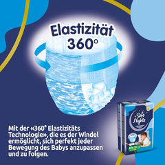 Safe Nights Boy, pantalon de nuit pour 8-16 ans (30-50 kg), 84 pièces