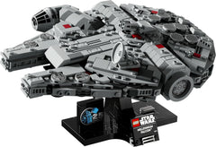 LEGO Star Wars Millennium Falcon 25e anniversaire pour adultes Vaisseau à construire Un nouvel espoir Kit de modèle de vaisseau spatial à collectionner Cadeaux pour hommes Femmes 75375 Jeux de construction Besuche den LEGO-Store