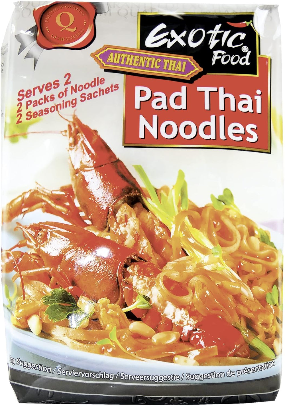 Nouilles de riz au wok (Pad Thai), paquet de 2 (2 paquets x 300 g)