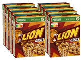 Cereale LION, Cereale de ciocolată cu caramel și 41% făină integrală, pachet 8 x 400 grame Cereale Naty Shop