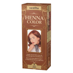 Henna Color 111 Balsam natural pentru păr blond Culoarea părului Efect de colorare a părului natural Henna Eco Vopsea pentru par Naty Shop Roșu rubin 1 bucată (pachet de 1)