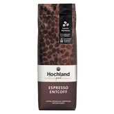 Highland Coffee – Espresso décaféiné (250g) – Décaféiné, fort et harmonieux – Chocolat noir, bois de cèdre, malt – Pour porte-filtre et machines à expresso automatiques – Arabica et Robusta – Amérique Latine et Inde