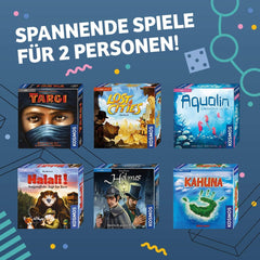KOSMOS 692766 Holmes - Sherlock contre Moriarty, Jeu à deux joueurs, Jeu Sherlock Holmes, Jeu de société pour exactement 2 joueurs âgés de 10 ans et plus, Jeu de stratégie