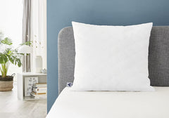 Oreiller Micro Thermo Irisette - Fabriqué en Allemagne - Oreiller avec Housse Amovible en Microfibre Douce, 40 X 80 Cm, Certifié Ã-ko-Tex Naty Shop Oreillers Standard Single Pack de 2 - 80 X 80 Cm