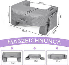 Oreiller de lecture en éponge 26D, coussin de livre, liseuses électroniques, oreiller de bureau pour adultes, lit, sol, canapé (couche d'air)