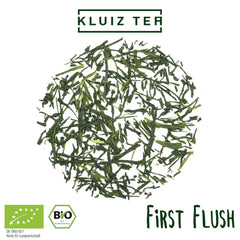 KLUIZ Gyokuro Tokiwa bio - Première récolte cueillie à la main - Thé vert japonais I 100 grammes I Thé vert bio