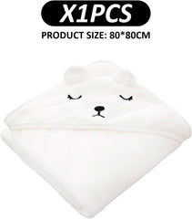 Prosop cu glugă pentru bebeluși, moale, absorbant Mama si Copilul Naty Shop