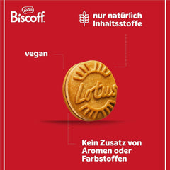 Biscoff Lotus | Biscuits sandwich jumeaux fourrés à la crème de biscoff | 15 biscuits sandwich par paquet | Uniquement des ingrédients naturels | Végétaliens | Sans colorants ni arômes ajoutés | 9x150g | 1,35kg