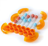 Fat Brain Toys Air Toobz Erweiterungspaket – Luftbetriebenes STEM-Bauspielzeug – Kinder & Jugendliche, Blau