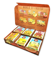 Teekanne World of Fruits (NOUVELLE ÉDITION) - Coffret avec sélection de thés aux fruits - 6 saveurs * 5 sachets de thé