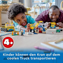 LEGO 60391 City Véhicules de construction et grue à boulets de démolition, pelle, camion-benne et véhicule de transport, jouet éducatif pour enfants à partir de 4 ans Besuche den LEGO-Store