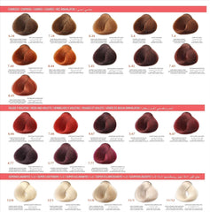 Vopsea de păr nr. 8.44 Blond deschis cupru intensiv, 1 pachet (1 x 60 ml) Vopsea pentru par Naty Shop