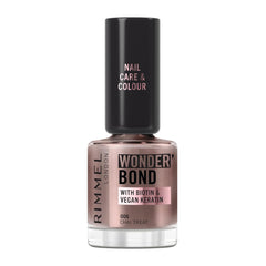 Rimmel Wonder'bond Care+Color vernis à ongles, 006 Chai Treat, régénère les ongles, à la biotine et à la kératine vegan, modulaire, 12 ml