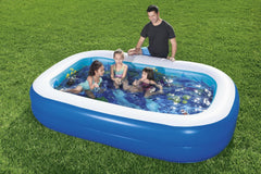 Bestway Piscine Familiale, Aventure 3D, 262 x 175 x 51 cm, 54177, Multicolore