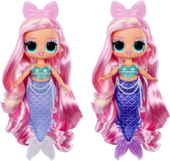 L.O.L. Surprise! Tweens - Mermaid Lola Waves - Modepuppe mit Farbwechselndem Schwanz, Beweglicher Flosse und Schönen Accessoires - Spielzeug für Kinder und Sammler ab 4 Jahren
