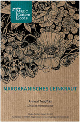 Lin marocain (Linaria maroccana) env. 2000 graines de fleur annuelle d'été, fleur coupée à longue floraison