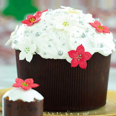 Grille de refroidissement spéciale pour Colomba et Panettone, 50 cm, argent/noir