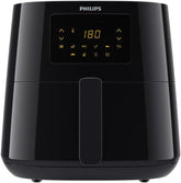 Philips 3000Er Airfryer XL - Tehnologie Rapid Air, prăjire cu până la 90% mai puțină grăsime, capacitate 1,2 kg, 6,2 litri, ecran tactil Electrocasnice Naty Shop Schwarz Fara conexiune wireless 6.2 L
