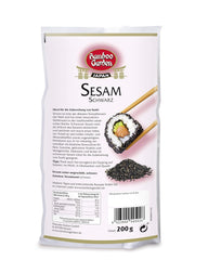Bamboo Garden Sésame noir, 200 g (Verpackungsdesign kann abweichen)
