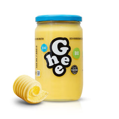 Ghee Butter BIO 600 g - Idéal pour la friture et la pâtisserie Sans lactose