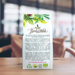 Mélange d'espresso Signature, commerce équitable, café en grains entiers, biologique, cultivé à l'ombre, protégé contre les oiseaux, poids net 200 g